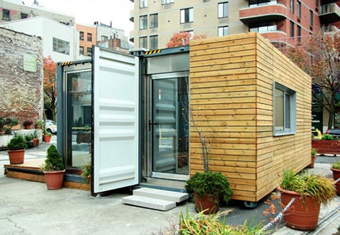 shipping container house